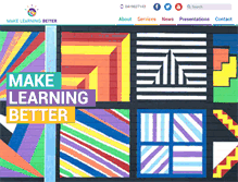 Tablet Screenshot of makelearningbetter.com